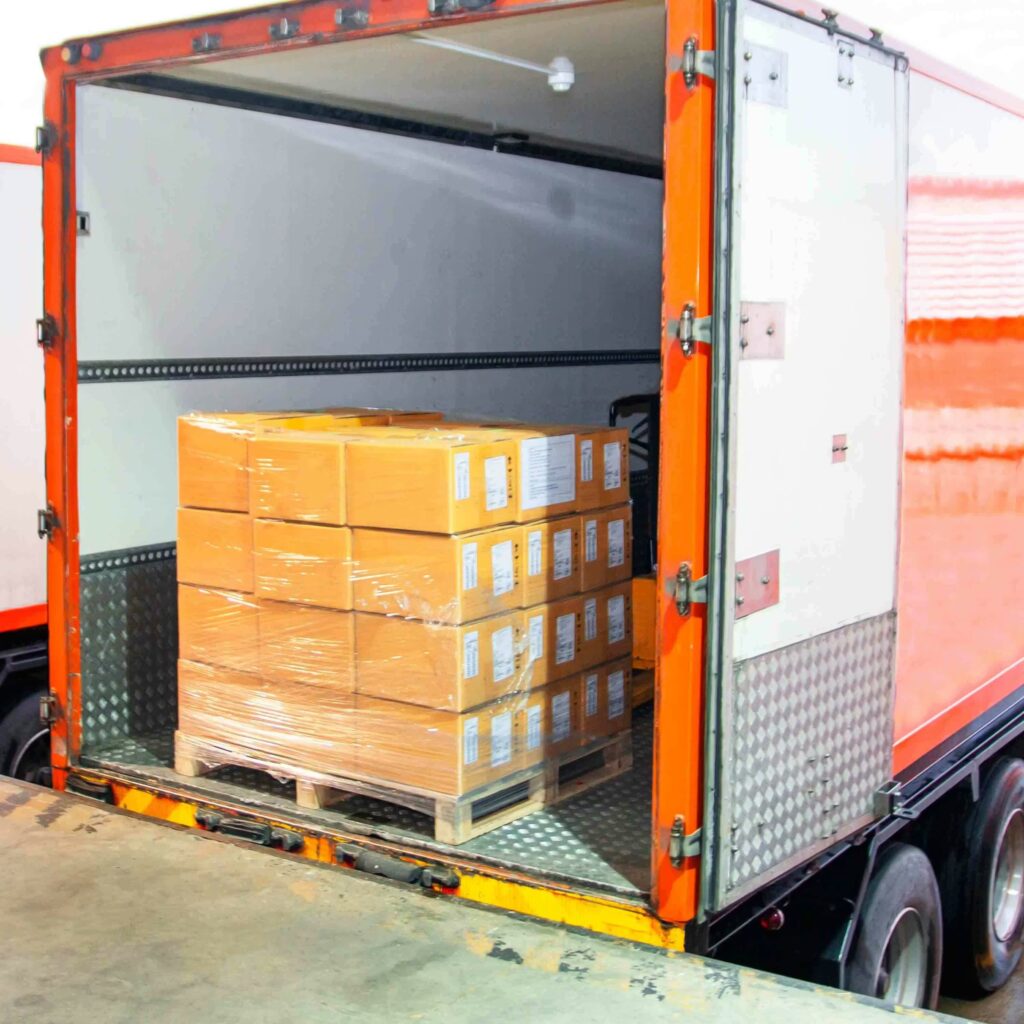 Distribution outbound pallets 3000x3000