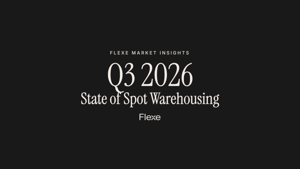 Q3 2026 State of Spot Warehousing